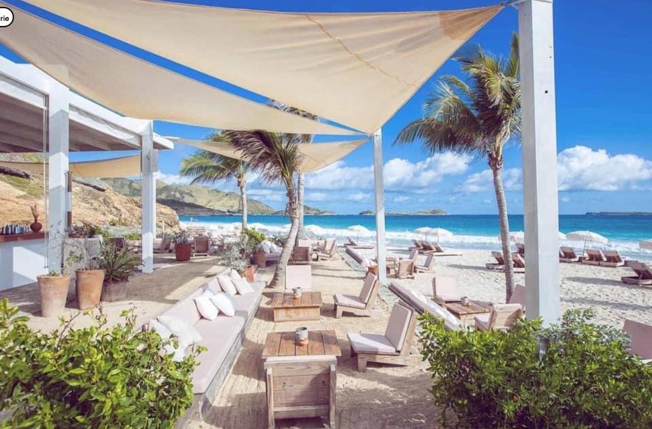 Top Floor Unit 520 Ft2 - 48 M2 With Stunning Dominant View On Ocean, St Barth, Orient Bay Cul de Sac Exteriér fotografie