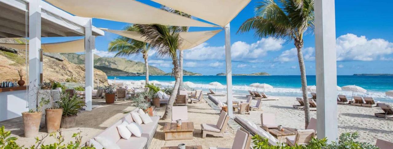 Top Floor Unit 520 Ft2 - 48 M2 With Stunning Dominant View On Ocean, St Barth, Orient Bay Cul de Sac Exteriér fotografie