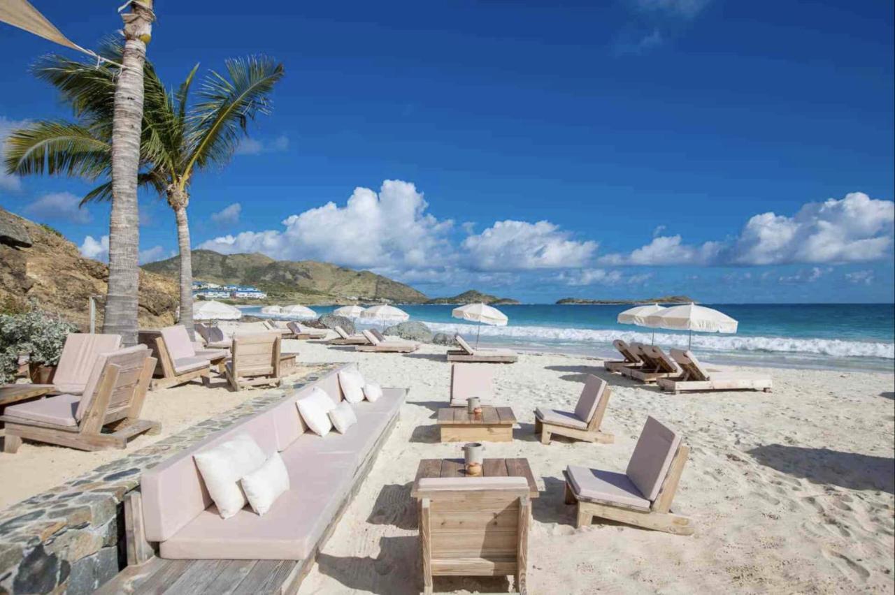 Top Floor Unit 520 Ft2 - 48 M2 With Stunning Dominant View On Ocean, St Barth, Orient Bay Cul de Sac Exteriér fotografie