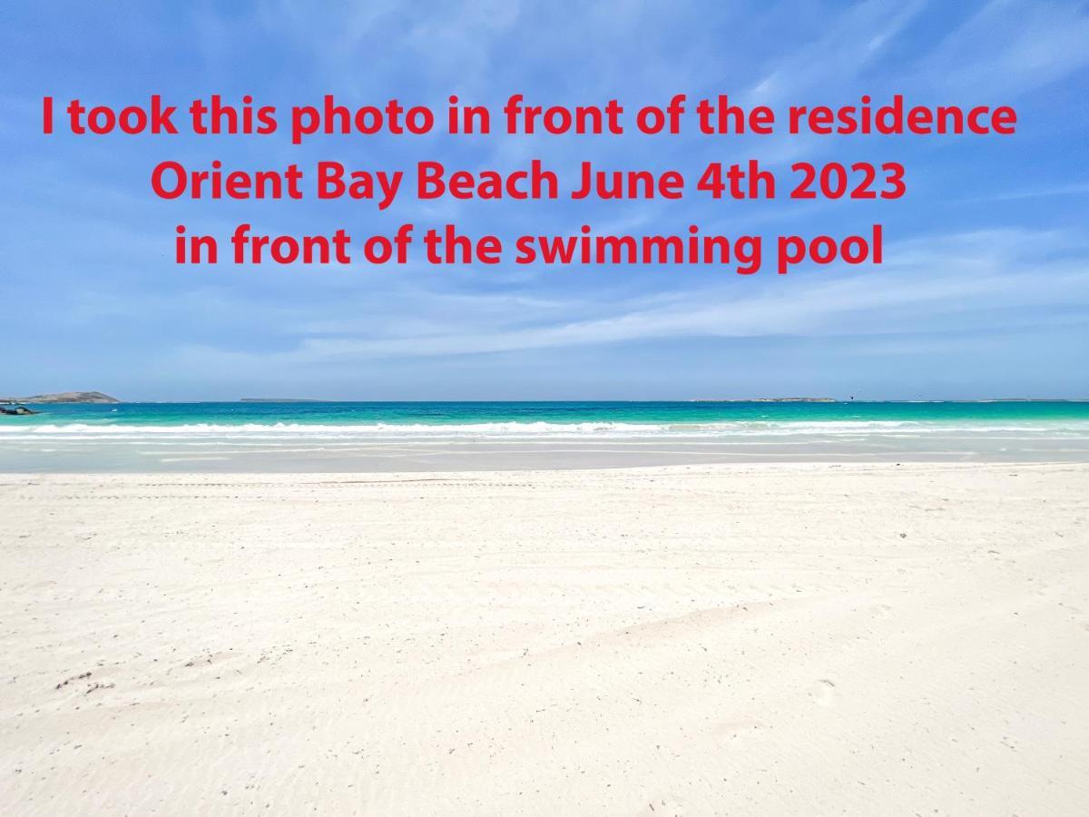 Top Floor Unit 520 Ft2 - 48 M2 With Stunning Dominant View On Ocean, St Barth, Orient Bay Cul de Sac Exteriér fotografie