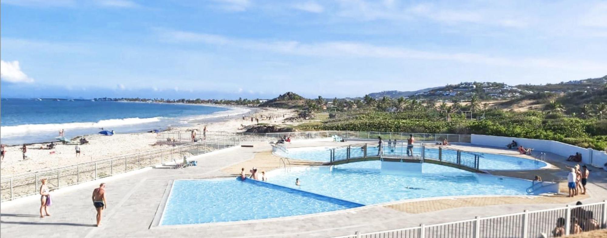 Top Floor Unit 520 Ft2 - 48 M2 With Stunning Dominant View On Ocean, St Barth, Orient Bay Cul de Sac Exteriér fotografie
