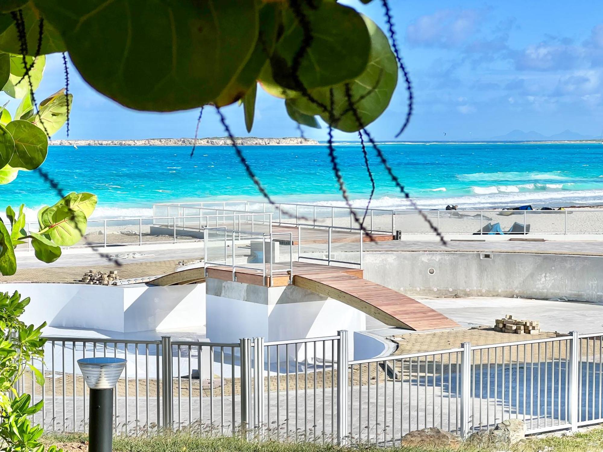 Top Floor Unit 520 Ft2 - 48 M2 With Stunning Dominant View On Ocean, St Barth, Orient Bay Cul de Sac Exteriér fotografie