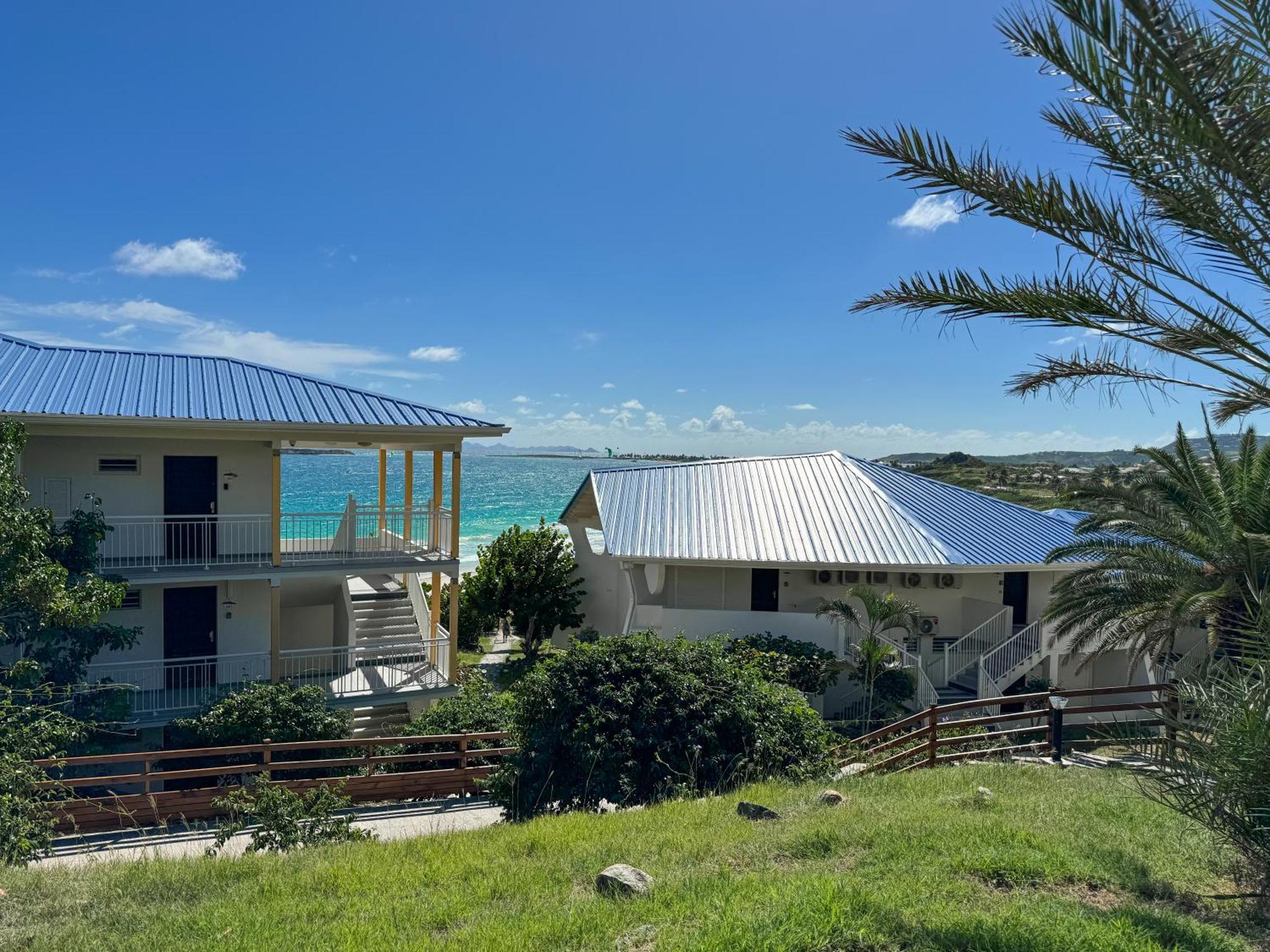 Top Floor Unit 520 Ft2 - 48 M2 With Stunning Dominant View On Ocean, St Barth, Orient Bay Cul de Sac Exteriér fotografie
